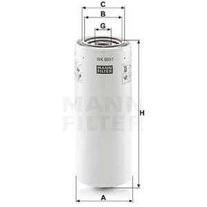 WK 980/1
MANN-FILTER LKW
Filtr paliwa
