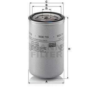 WDK 719
MANN-FILTER LKW
Filtr paliwa
