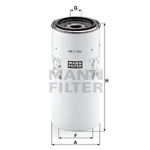 WK 11 002 X
MANN-FILTER LKW
Filtr paliwa
