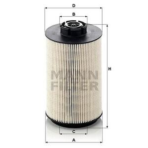 PU 1058 X
MANN-FILTER LKW
Filtr paliwa
