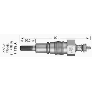 5326
NGK
Świeca żarowa
