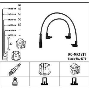4978
NGK
Zestaw przewodów zapłonowych

