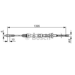 1 987 477 485
BOSCH
Cięgło, hamulec postojowy
