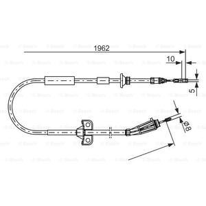 1 987 477 941
BOSCH
Cięgło, hamulec postojowy
