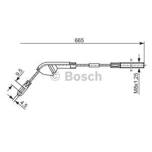 1 987 477 142
BOSCH
Cięgło, hamulec postojowy
