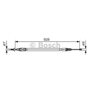 1 987 482 000
BOSCH
Cięgło, hamulec postojowy
