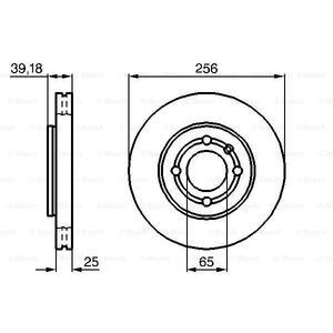 0 986 479 054
BOSCH
Tarcza hamulcowa
