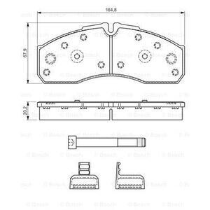 0 986 494 548
BOSCH
Klocki hamulcowe
