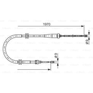 1 987 482 253
BOSCH
Cięgło, hamulec postojowy
