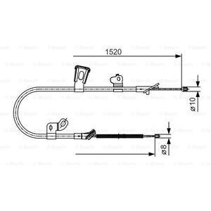 1 987 477 918
BOSCH
Cięgło, hamulec postojowy
