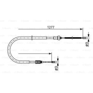 1 987 477 645
BOSCH
Cięgło, hamulec postojowy
