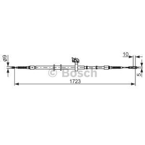 1 987 482 269
BOSCH
Cięgło, hamulec postojowy
