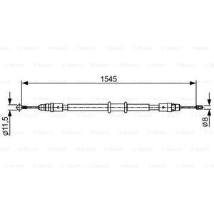 1 987 482 551
BOSCH
Cięgło, hamulec postojowy
