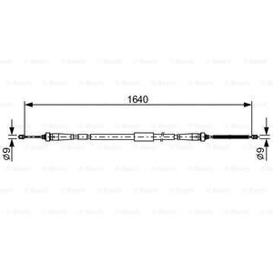1 987 482 638
BOSCH
Cięgło, hamulec postojowy
