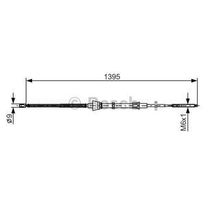 1 987 477 883
BOSCH
Cięgło, hamulec postojowy
