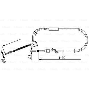 1 987 482 490
BOSCH
Cięgło, hamulec postojowy
