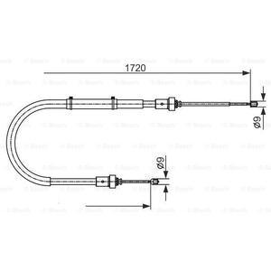 1 987 482 411
BOSCH
Cięgło, hamulec postojowy
