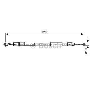 1 987 482 026
BOSCH
Cięgło, hamulec postojowy
