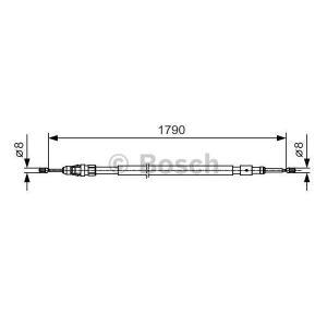 1 987 482 112
BOSCH
Cięgło, hamulec postojowy
