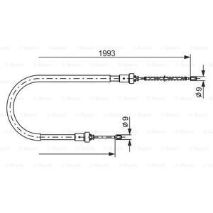 1 987 482 233
BOSCH
Cięgło, hamulec postojowy
