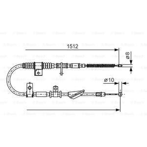 1 987 477 742
BOSCH
Cięgło, hamulec postojowy
