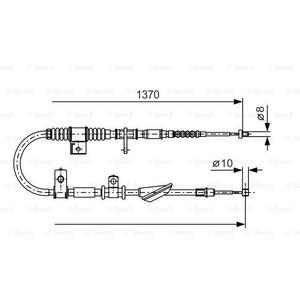 1 987 477 743
BOSCH
Cięgło, hamulec postojowy
