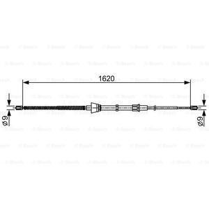 1 987 482 448
BOSCH
Cięgło, hamulec postojowy
