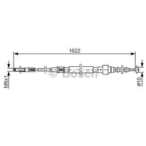 1 987 477 167
BOSCH
Cięgło, hamulec postojowy
