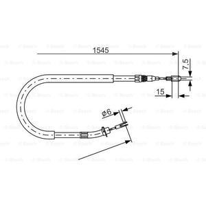 1 987 477 857
BOSCH
Cięgło, hamulec postojowy
