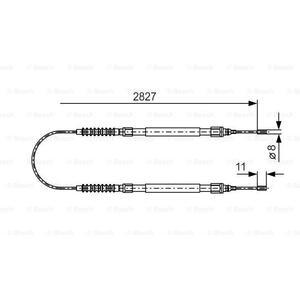 1 987 477 263
BOSCH
Cięgło, hamulec postojowy
