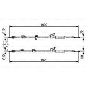 1 987 482 494
BOSCH
Cięgło, hamulec postojowy
