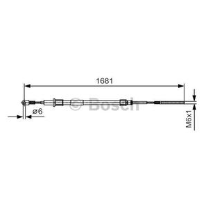 1 987 477 924
BOSCH
Cięgło, hamulec postojowy
