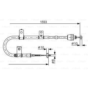 1 987 482 166
BOSCH
Cięgło, hamulec postojowy
