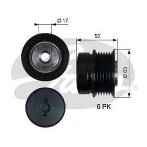 OAP7187
GATES
Alternator - sprzęgło jednokierunkowe
