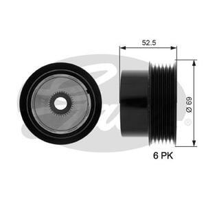 OAP7101
GATES
Alternator - sprzęgło jednokierunkowe
