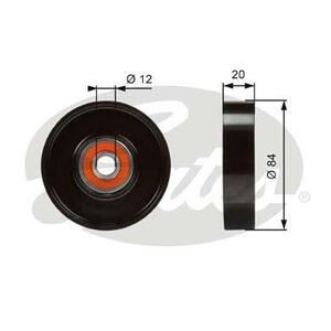 T36321
GATES
Rolka napinacza, pasek klinowy wielorowkowy, Micro-v
