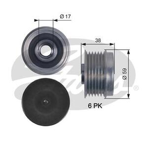 OAP7130
GATES
Alternator - sprzęgło jednokierunkowe
