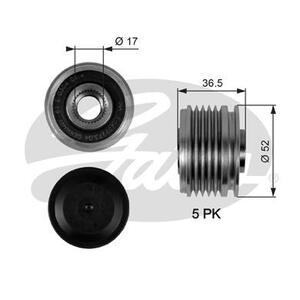 OAP7064
GATES
Alternator - sprzęgło jednokierunkowe
