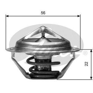 TH06182G1
GATES
Termostat, płyn chłodzący
