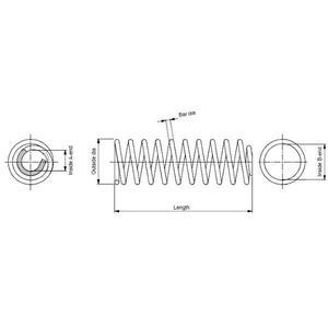 SP1938
MONROE
Sprężyna zawieszenia
