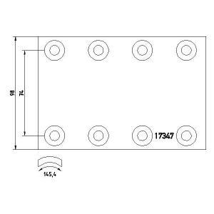 1734703
TEXTAR LKW
Zestaw szczęk hamulcowych, hamulce bębnowe
