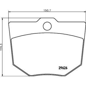 2962603
TEXTAR LKW
Klocki hamulcowe
