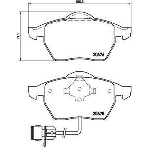 P 85 026
BREMBO
Klocki hamulcowe
