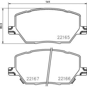 P 23 164
BREMBO
Klocki hamulcowe
