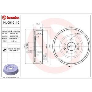 14.C010.10
BREMBO
Bęben hamulcowy
