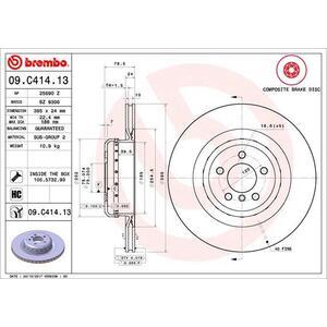 09.C414.13
BREMBO
Tarcza hamulcowa
