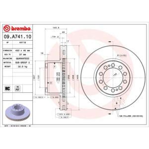 09.A741.10
BREMBO
Tarcza hamulcowa
