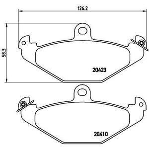 P 59 026
BREMBO
Klocki hamulcowe
