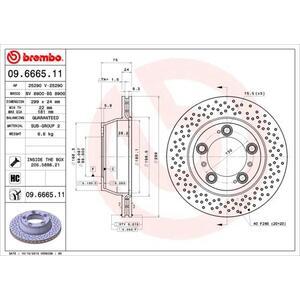 09.6665.11
BREMBO
Tarcza hamulcowa
