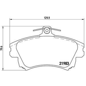 P 54 036
BREMBO
Klocki hamulcowe
